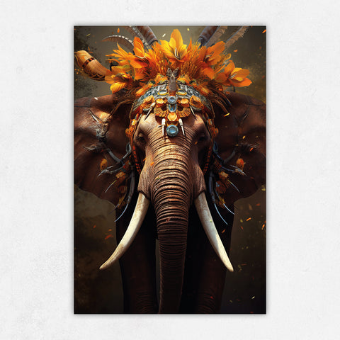 Foto art - Machtige olifant