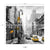Foto tegel - City live black and white