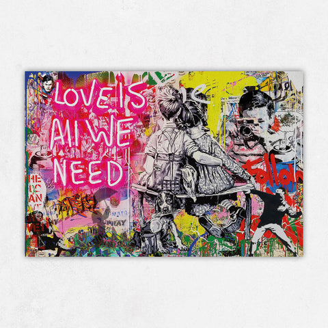 Foto art - Love is all we need