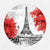 Foto cirkel - Love with Paris